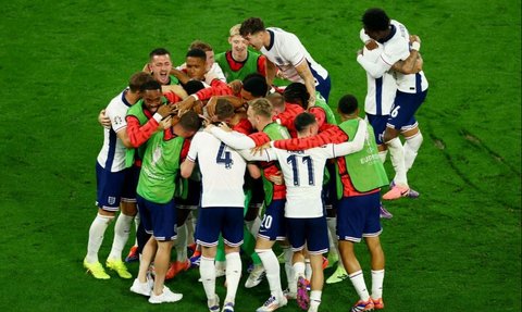 FOTO: Aksi Ollie Watkins Jadi Pahlawan Kemenangan Inggris Menuju Final Euro 2024