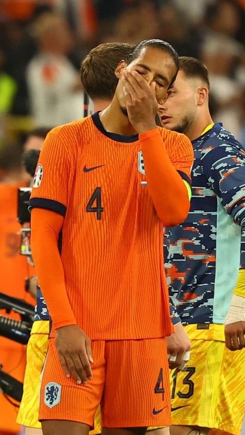 Hingga akhirnya Belanda harus mengalah oleh Inggris dengan skor 2-1. Foto: REUTERS<br>