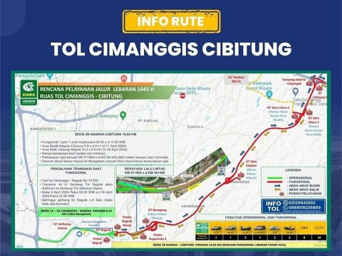 Ini Daftar Gerbang Masuk Jalan Tol Cimanggis-Cibitung yang Baru Diresmikan Pemerintah