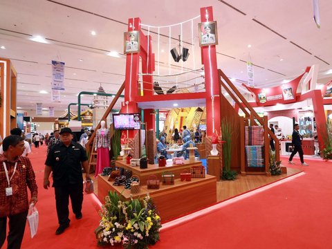 Portrait of Various Unique Booths at Apkasi Otonomi Expo 2024, Feels Like Traveling Around Indonesia