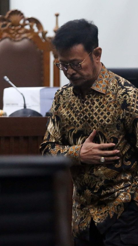 Syahrul Yasin Limpo Sentenced to 10 Years in Prison, Fined Rp300 Million