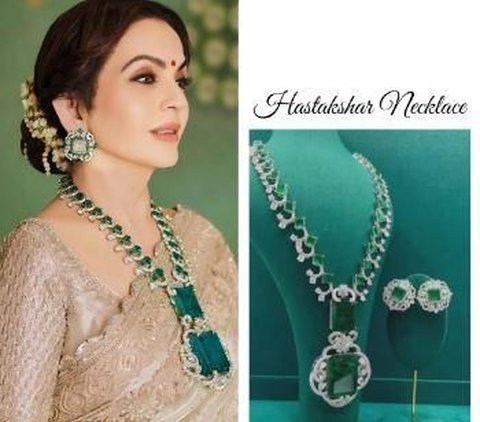 Portrait of Nita Ambani, the Wife of the Wealthiest Man in Asia, Her Necklace Worth Rp1 Trillion!