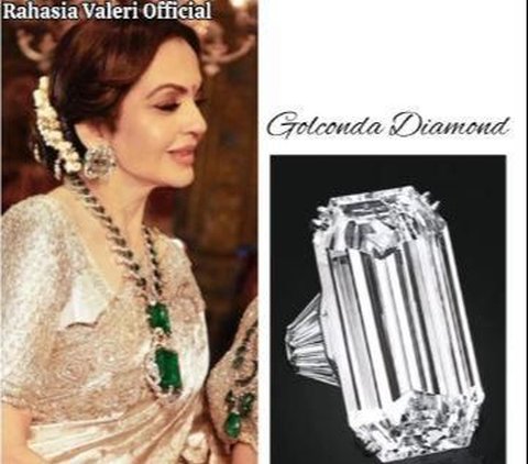 Portrait of Nita Ambani, the Wife of the Wealthiest Man in Asia, Her Necklace Worth Rp1 Trillion!