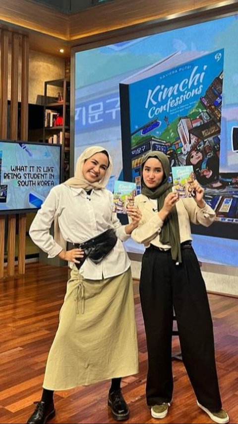 Gaya Hijab Stylish nan Simpel Xaviera Putri, Peserta Clash of Champions nan Lagi Viral