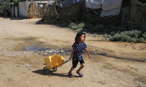 FOTO: Nestapa Anak-Anak Palestina Terpapar Penyakit Kulit Berbahaya karena Krisis Air Bersih di Jalur Gaza