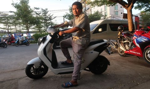 Cerita Agung, Pengguna Honda Listrik EM1 e: Pertama dari Makassar