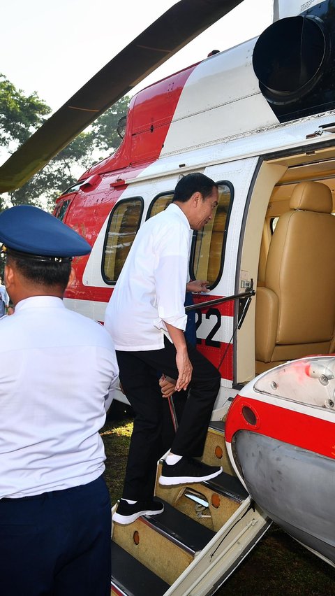 Jokowi Sapa Warga Sebelum Kunjungi Lampung Barat dan Tanggamus