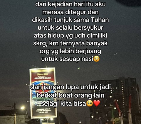 Kisah Haru Wanita Bantu Driver Ojol yang Alami Apes saat Berasnya Jatuh di Jalan, Penuh Makna Mendalam