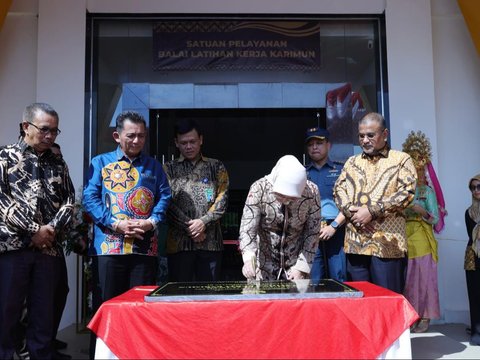 Menaker: Satpel BLK Karimun Wadah Masyarakat Tingkatkan Keahlian