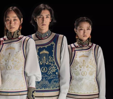 Paris Olympic Uniforms Mongolian Athletes Like Movie Costumes, Cool and Authentic!