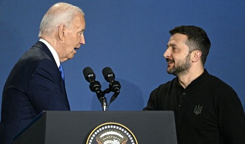 Zelenskiy menanggapi kekeliruan Biden itu dengan mengatakan, 