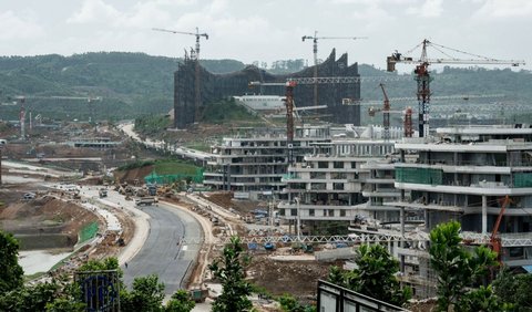 Yakni lingkup Kawasan Inti Kantor Pemerintahan (KIPP), penataan kawasan, perumahan, konektivitas KIPP dan regional, Sumber Daya Air (SDA) dan drainase perkotaan, serta air minum dan sanitasi.