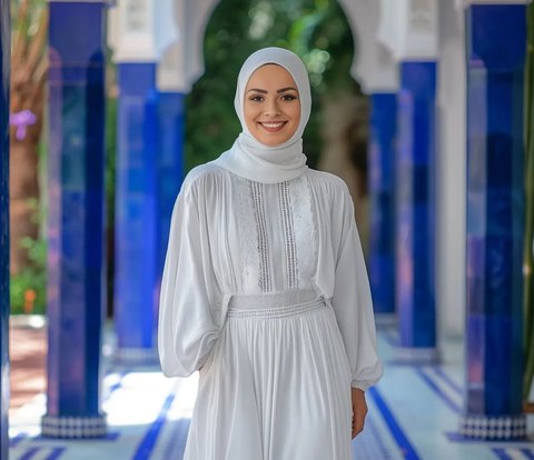 Persona Aktivis Berhijab Asal Maroko jadi Pemenang Kontes Kecantikan Miss AI