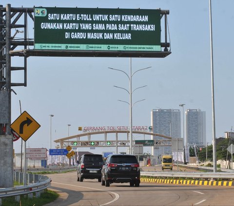 FOTO: Resmi Beroperasi, Tol Cimangis-Cibitung Seksi 2B Gratis Hingga Akhir Juli 2024