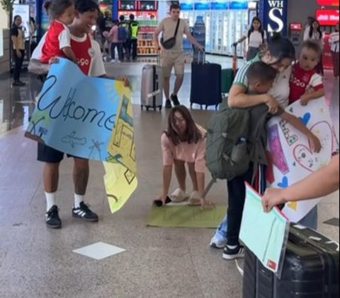 Small Mental 'Steel', Jennifer Bachdim's 10-Year-Old Son Returns to Indonesia Alone from the Netherlands