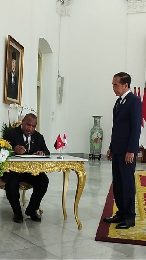 Bertemu PM Papua Nugini, Jokowi Sepakati Kerja Sama Pembangunan Listrik: Sudah Menyala di Wutung