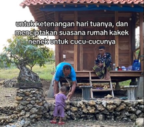 Pensiun dari Kepolisian, Pria Ini Putuskan Jual Rumah di Kota dan Pilih Hidup Sederhana di Desa