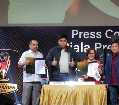 FOTO: Hadiah Miliaran Rupiah Siap Menanti Pemenang di Perhelatan Piala Presiden 2024