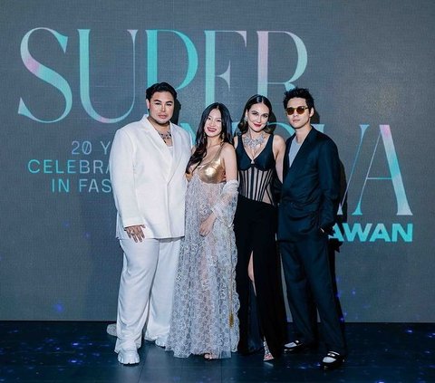 Dave Hendrik Sprays Luna Maya Because of Closing Ivan Gunawan's Luxury Dress with a Black Suit