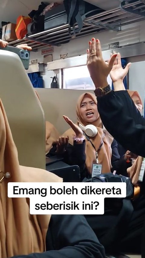 Viral Rombongan Ibu-Ibu Berisik di Kereta Api, Ini Imbauan KAI Jika Terganggu Penumpang Lain