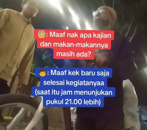 Beri Kasur untuk Istirahat hingga Makanan, Momen Pemuda Temui Kakek yang Bersepeda Ingin Ikuti Pengajian di Masjid Ini Curi Perhatian