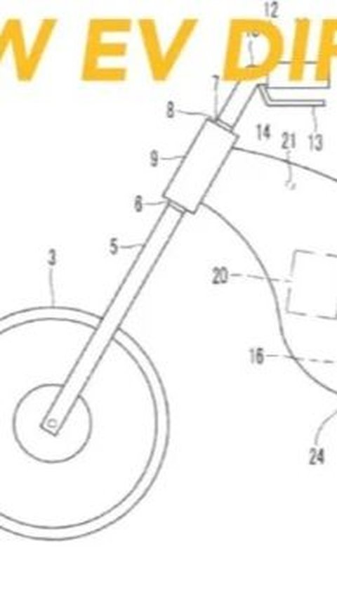 Paten Model Motor Listrik Terbaru Didafatkan oleh Kawasaki