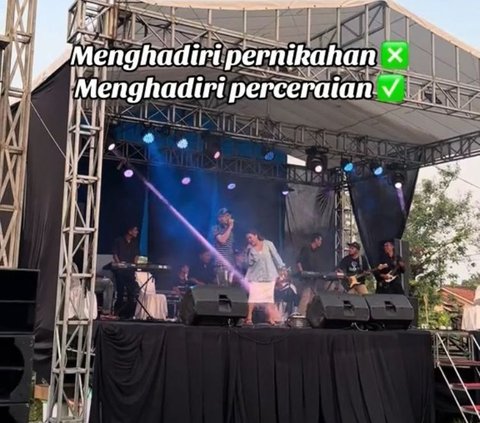 Viral Pria di Lampung Gelar Pesta ‘Perceraian’ Secara Mewah, Aksinya Curi Perhatian