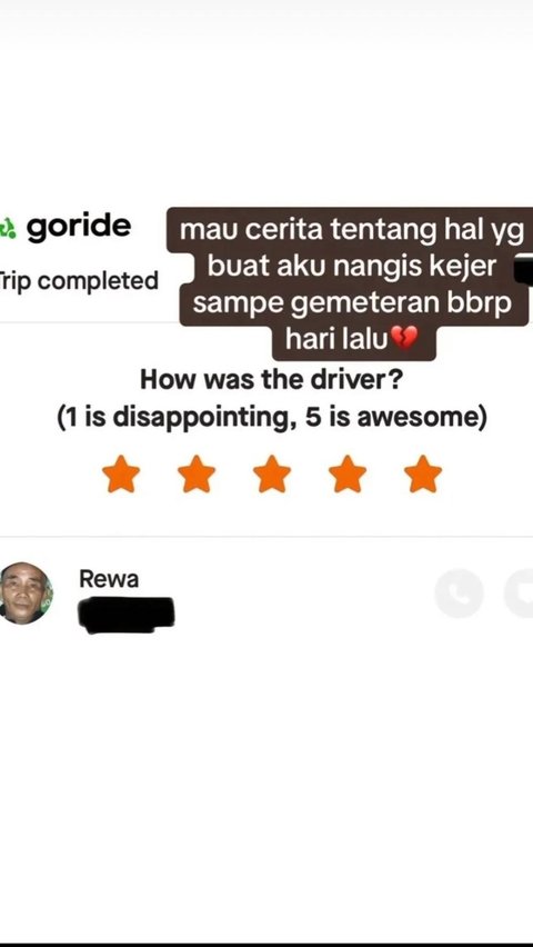 Cerita Perempuan Naik Ojol Tiba-Tiba di Jalan Berhenti Driver Bilang 'Beras Saya Jatuh', Ucapannya Bikin Nangis & Gemetar