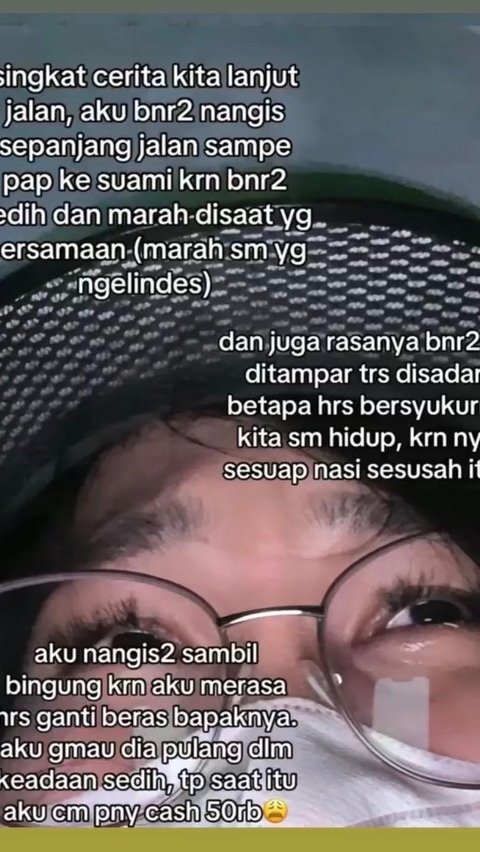 Cerita Perempuan Naik Ojol Tiba-Tiba di Jalan Berhenti Driver Bilang 'Beras Saya Jatuh', Ucapannya Bikin Nangis & Gemetar