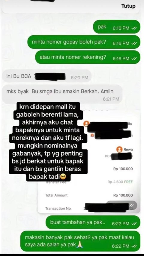 Cerita Perempuan Naik Ojol Tiba-Tiba di Jalan Berhenti Driver Bilang 'Beras Saya Jatuh', Ucapannya Bikin Nangis & Gemetar