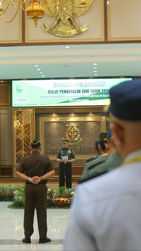 Optimalkan Penanganan Perkara Koneksitas, JAM PIDMIL Kerja Sama dengan TNI Adakan Diklat Pembekalan SDM di Badiklat Kejaksaan RI