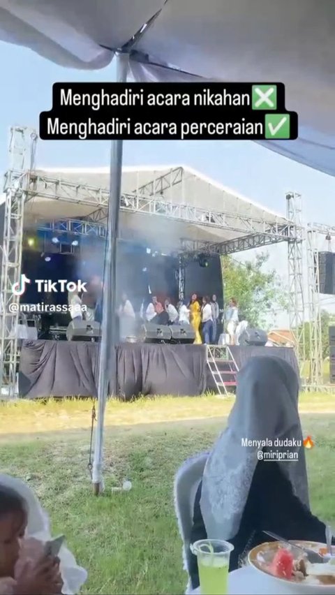 Viral Pria di Lampung Gelar Pesta ‘Perceraian’ Secara Mewah, Aksinya Curi Perhatian