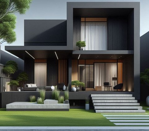 8 Ide Desain Eksterior Rumah Minimalis yang Kekinian, Rumah jadi Lebih Mewah dan Estetik