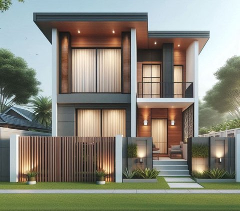 8 Ide Desain Eksterior Rumah Minimalis yang Kekinian, Rumah jadi Lebih Mewah dan Estetik