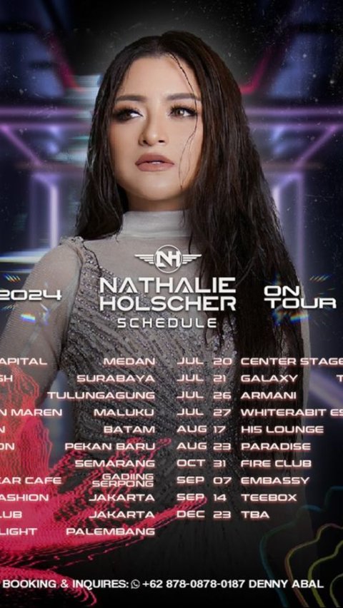 This is DJ Nathalie Holscher's Rate for One Performance, Schedule is Already Full Until December