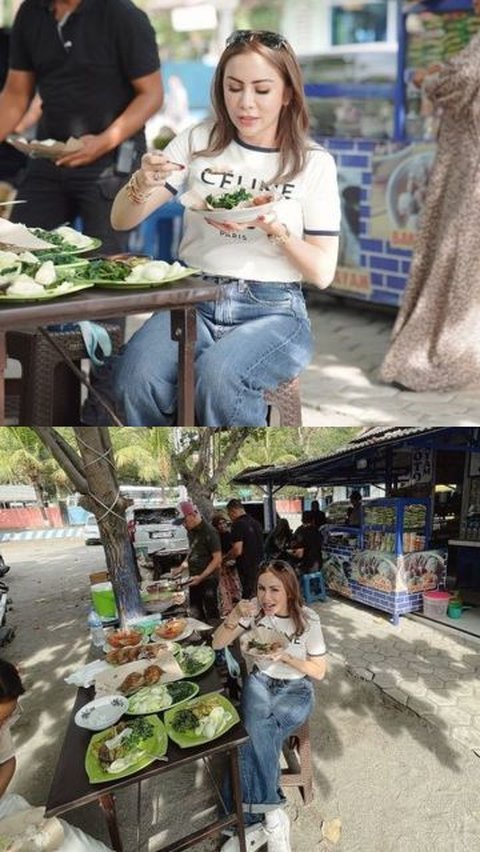 Momen Liburan Sederhana Ala Momo Geisha Bareng Keluarga, Seru Naik Bus ke Pantai<br>