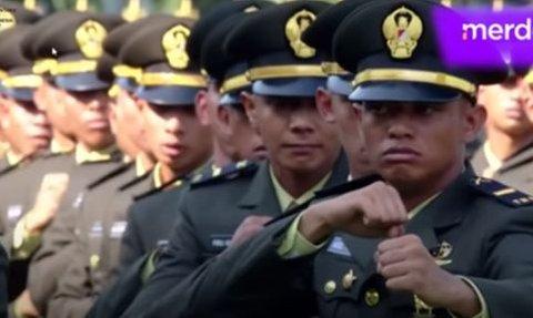 Merinding Aksi Perwira Remaja TNI AD di Istana, Bikin Jokowi Hingga Panglima Terpukau