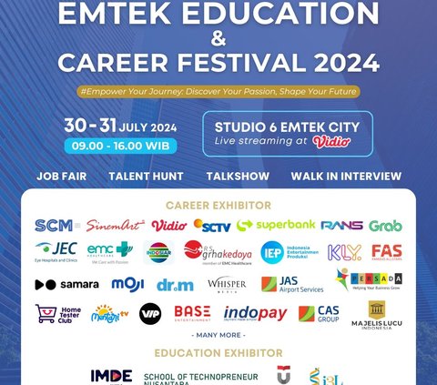 Emtek dan Karir.com Kolaborasi Gelar Emtek Education & Career Festival 2024