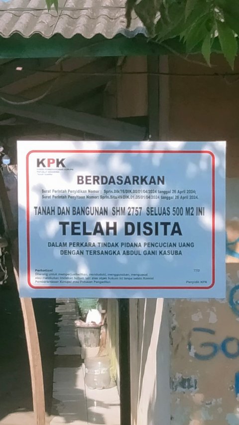 KPK Sita Aset Senilai Rp2 Miliar Terkait Kasus TPPU Eks Gubernur Malut