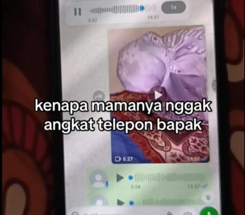 Funny Conversation Between Father and Son via Voice Note WhatsApp, Asking Mom Ended Up Talking About Parking Attendant, Room Bag, and Female Courier