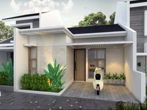 Desain Rumah Dengan Jalur Mulus dan Jalan Masuk yang Landai