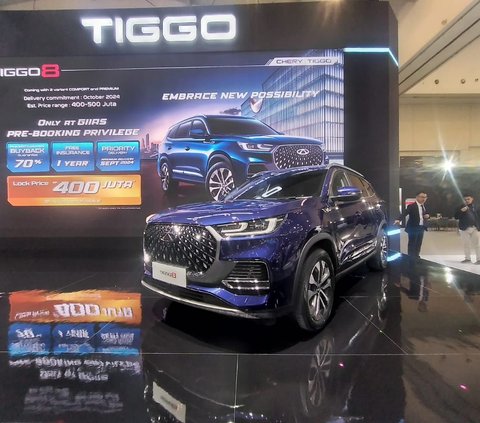 Chery Umumkan Harga Tiggo 8 di GIIAS 2024, Mulai Rp400 Juta