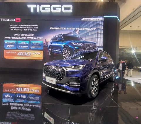 Chery Umumkan Harga Tiggo 8 di GIIAS 2024, Mulai Rp400 Juta