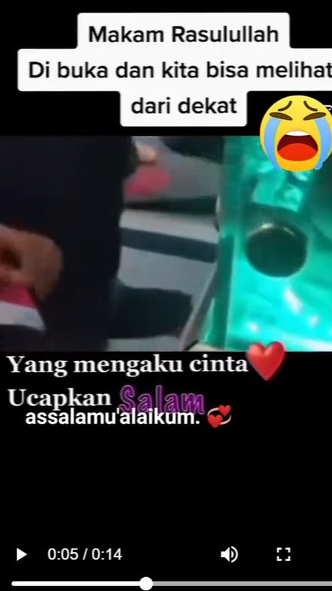 Viral Video Penampakan Makam Nabi Muhammad, Cek Faktanya