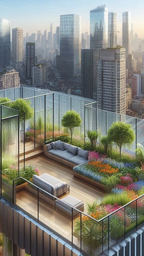 Bisa jadi Tempat Refreshing, Ini 7 Inspirasi Rooftop Minimalis yang Nyaman dan Bikin Betah