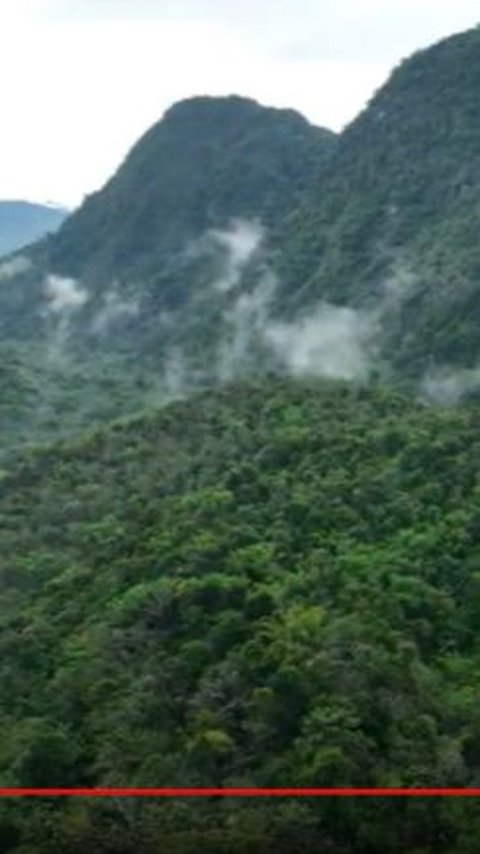 Air Terjun Kilat Api hingga Bukit Langara yang Memanjakan Mata di Geopak Meratus