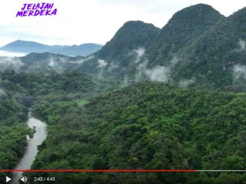 Air Terjun Kilat Api Hingga Bukit Langara yang Memanjakan Mata di Geopak Meratus