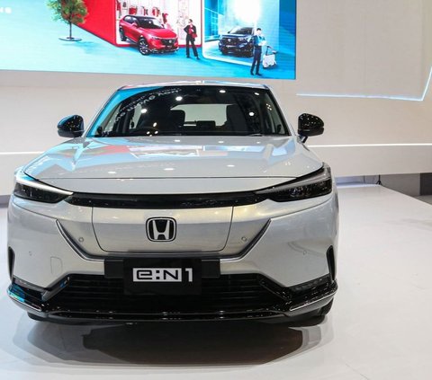 FOTO: Tampilan Elegan e:N1, Mobil Listrik Pertama Honda di GIIAS 2024