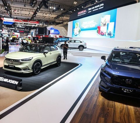 FOTO: Tampilan Elegan e:N1, Mobil Listrik Pertama Honda di GIIAS 2024