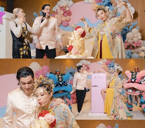 Exciting Portraits of Patricia Gouw's Gender Reveal Event, with Barongsai Performance!